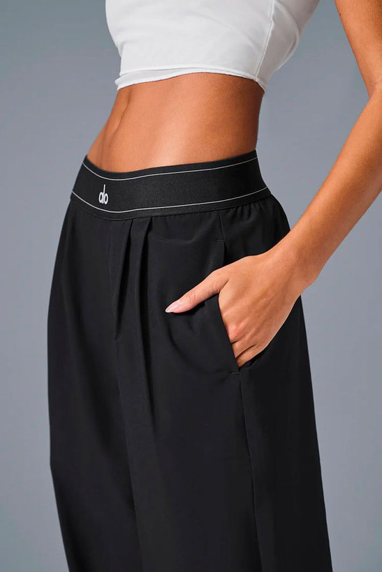 شلوار زنانه لوکس Alo Yoga Suit Up فاق بلند اورجینال | کد W51432R