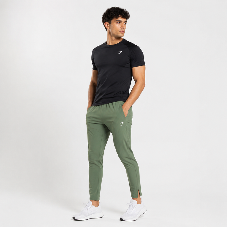 اسلش ورزشی یونیسکس جمشارک مدل Slim Tapered Woven | پارچه کاغذی خنک | زیپدار