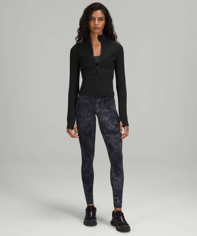 کراپ زیپر زنانه لولولمون Define Cropped Jacket Ribbed Nulu™ | کد LW3FYSS