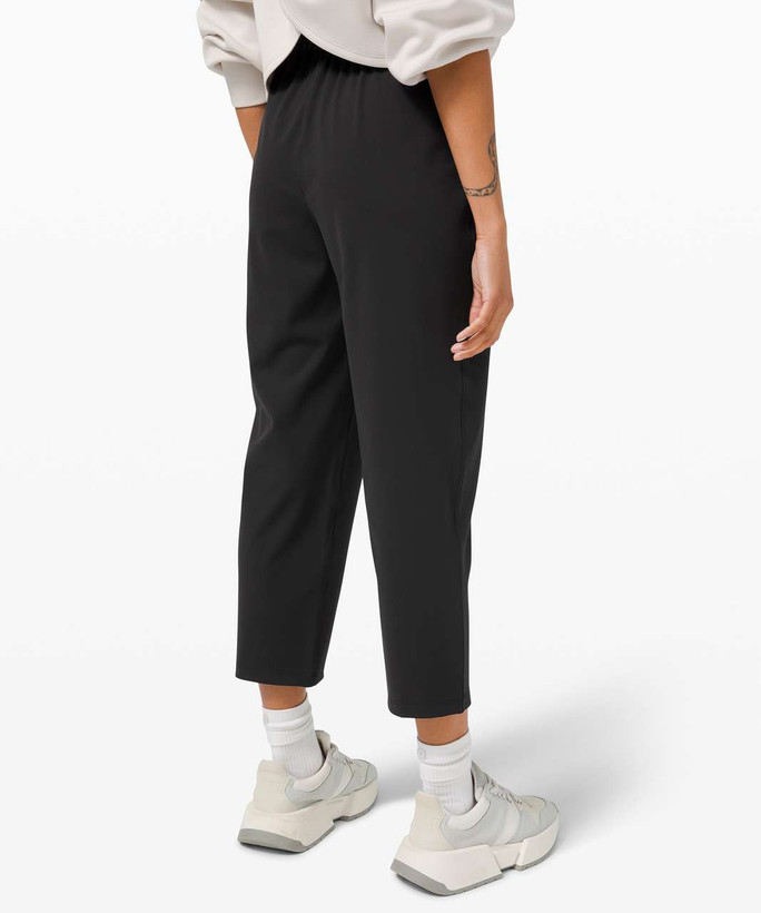 شلوار اورجینال زنانه لولولمون Stretch High-Rise Crop کمربلند ۲۳ اینچ