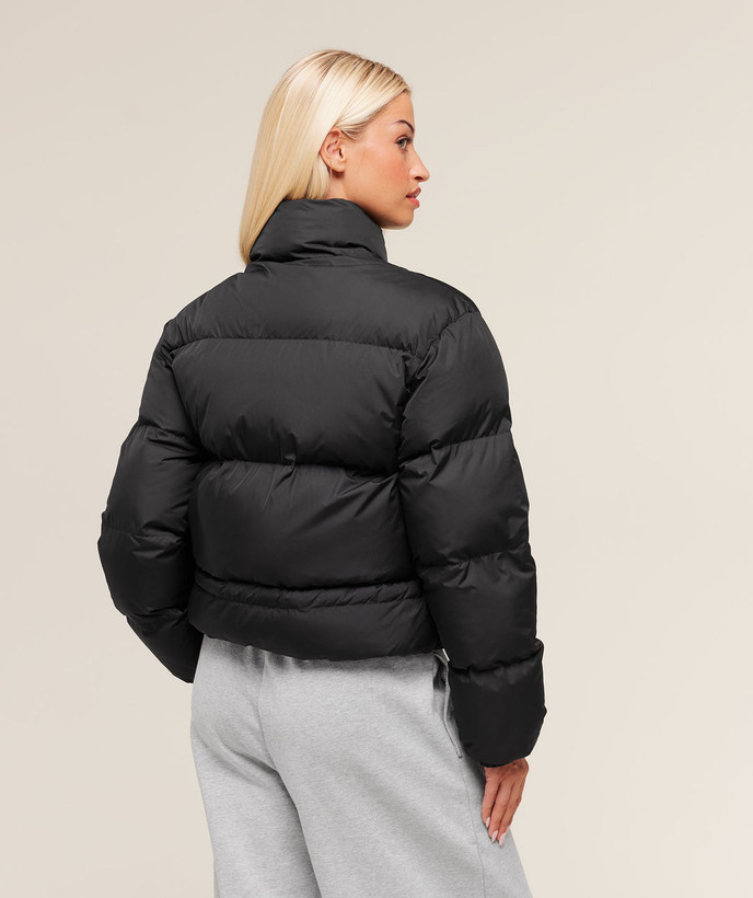کاپشن جمشارک – مشکی | Gymshark Puffer Jacket