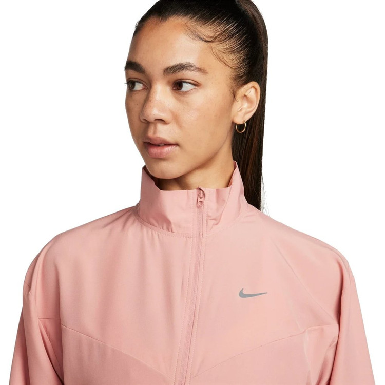بادگیر رانینگ زنانه نایک Dri-FIT Swoosh – قرمز/صورتی |